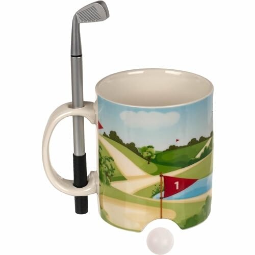 Golf mug gift set - golf, set,