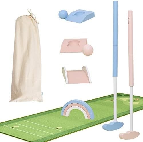 Asweets mini wooden golf set - golf,